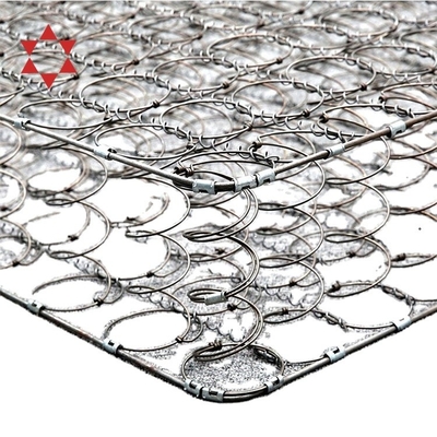 Wholesale Home Furniture Bonnell Spring Mattress with Removable Cover Hourglass-Shaped Pocket Spring Coil Unit Fabric Open Beds