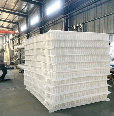 Factory Wholesale Pocket Spring Units and Non-woven Fabric 7 Zone Pocket Spring