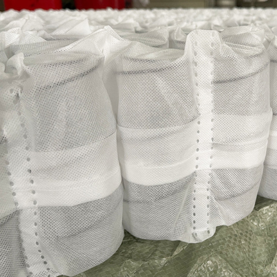 Factory Customization Medium Soft Compressed Roll up Hotel Use Layer Pocket Spring Unit of Non Glue