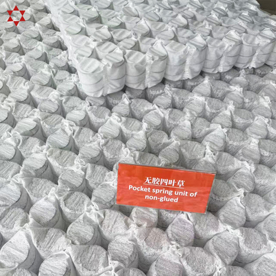 Customization Pocket Coil Spring Spring Pack Unit Steel Wire Environmentally Friendly Layer Pocket Spring Unit of Non Glued