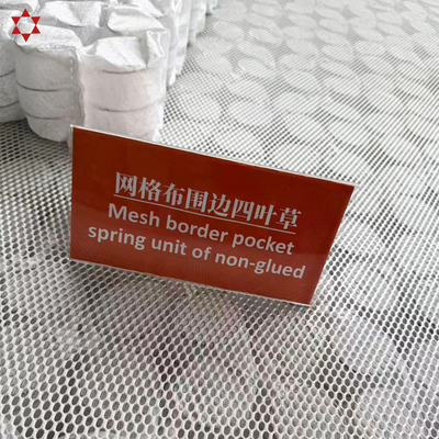 Factory Customization Mattresses Pocket Spring Bed Mattress Sizes New Pocket Spring Unit of Non Glued